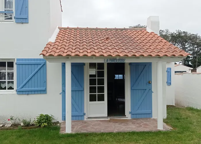 펜션 Maison A L'herbaudiere Pour 7 Pers. Proche Avec Independant - Fr-1-823-13 누아르무티에 앙 릴